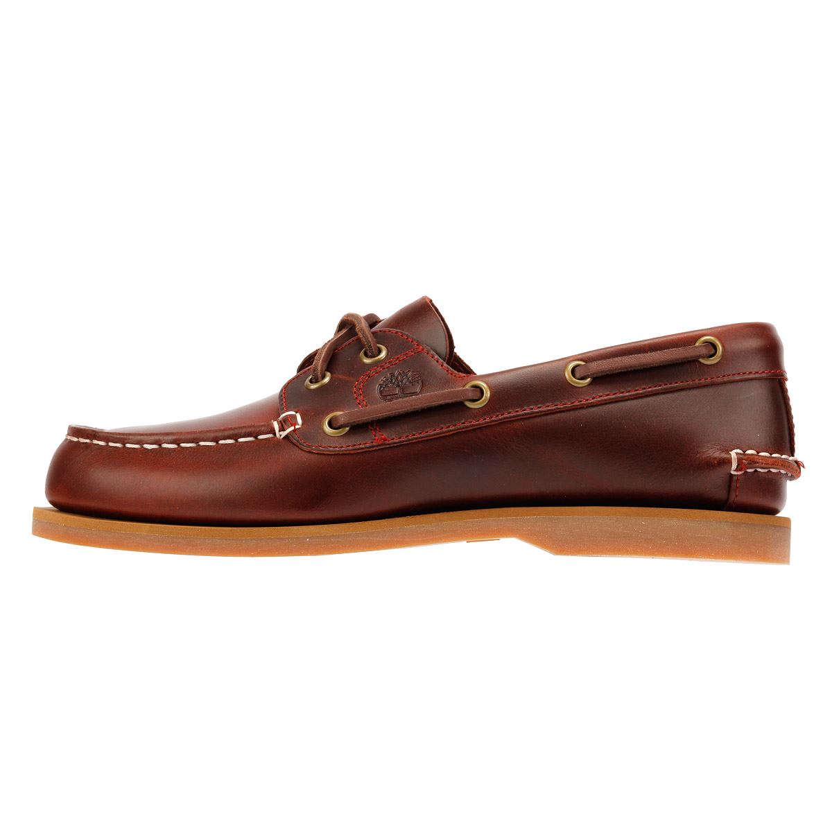 Timberland Classic 2 Eye Damen Lederschuhe In Rot