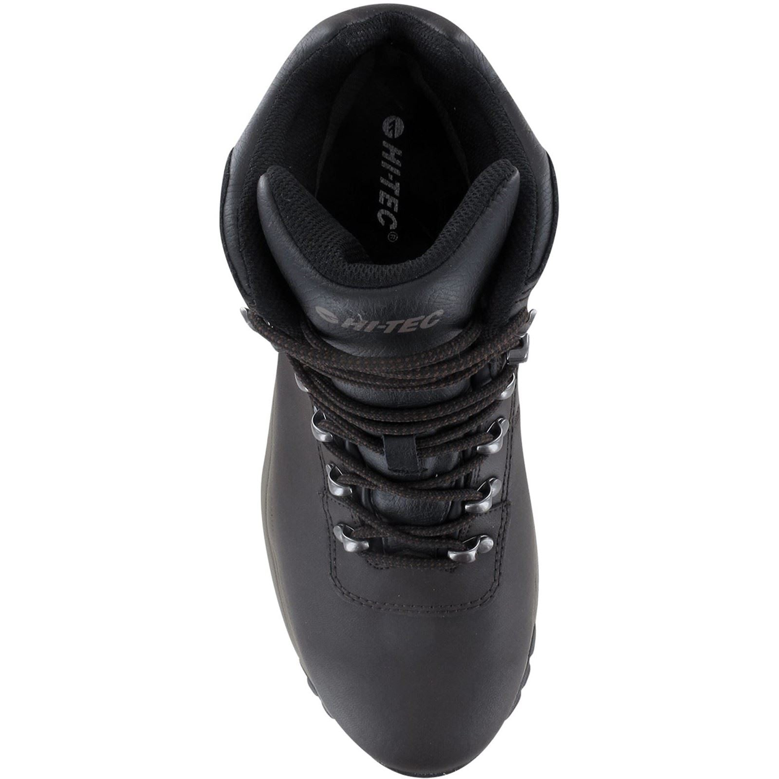 Hi-Tec Eurotrek Lite Waterproof Kunstleder Herren Wanderstiefel In Dunkelschokolade