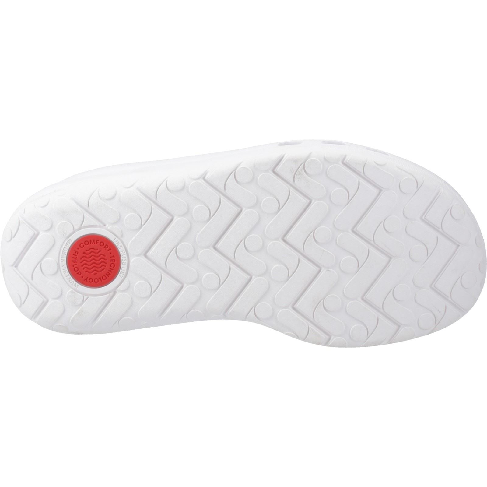 Fitflop Work High-Performance Professional Eva Damen Urban Weiße Clogs