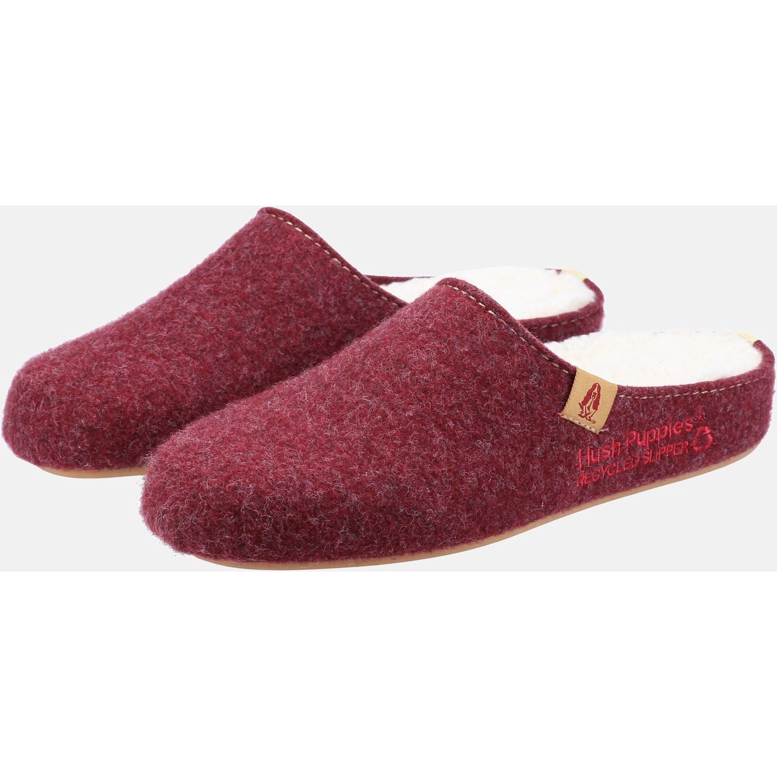 Hush Puppies The Good Damen Burgunder Hausschuhe