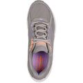 Skechers GO RUN Consistent 2.0 Advantage Leder Damen Sneaker In Taupe/Multi