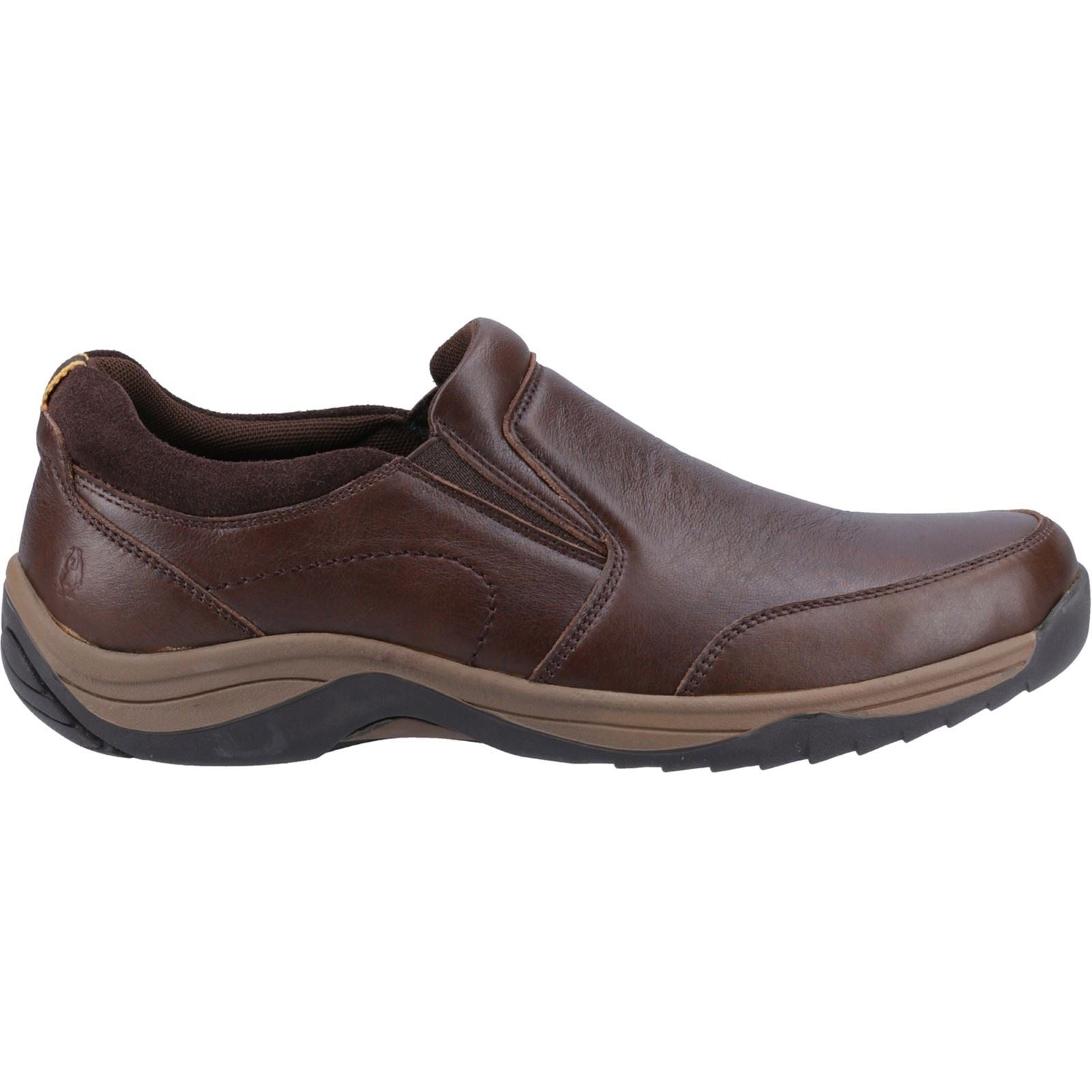 Hush Puppies Donald Herren Mokassins Aus Leder In Kaffeebraun