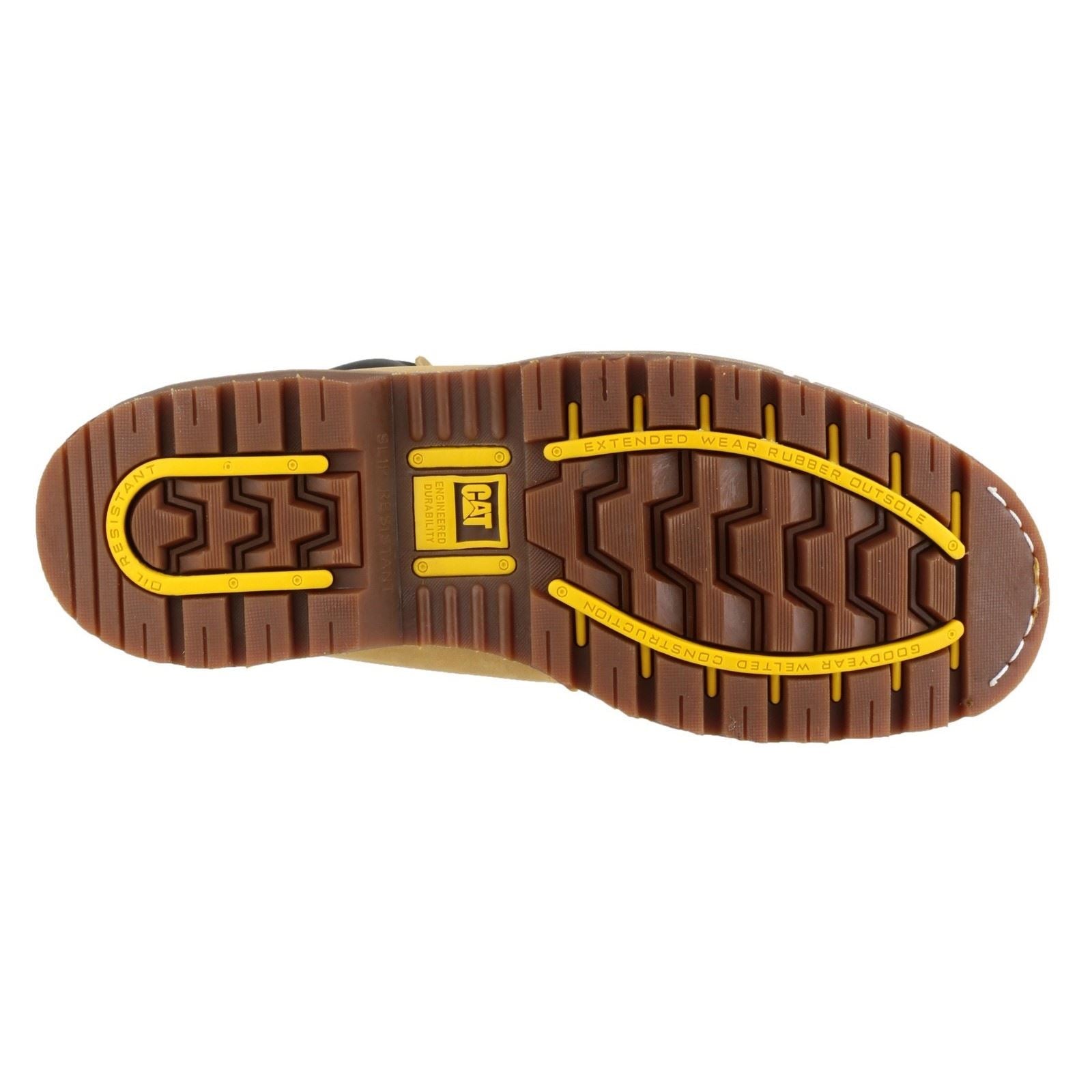 Caterpillar Holton Leder  Honey Sicherheitsschuhe