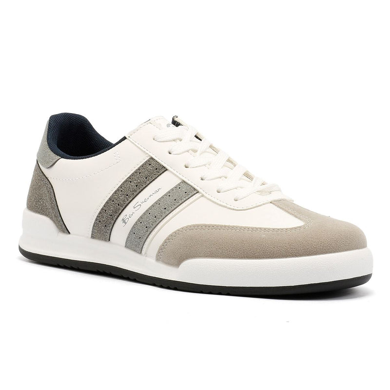 Ben Sherman Sokka Herren Weiße Sneaker
