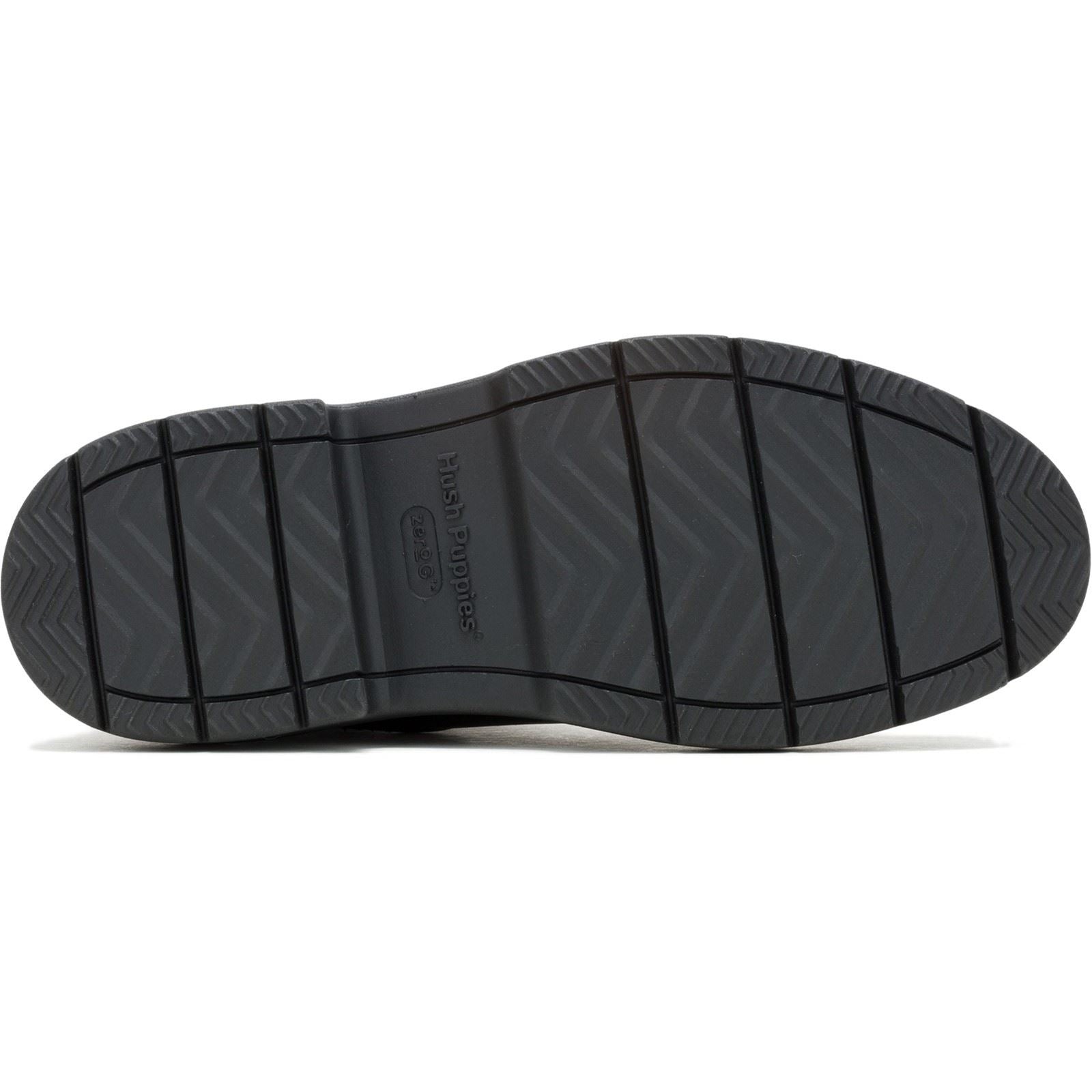 Hush Puppies Jodie Damen Schwarze Farbe Lederstiefel