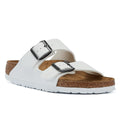 Birkenstock Arizona Birko Flor Weiße Sandalen