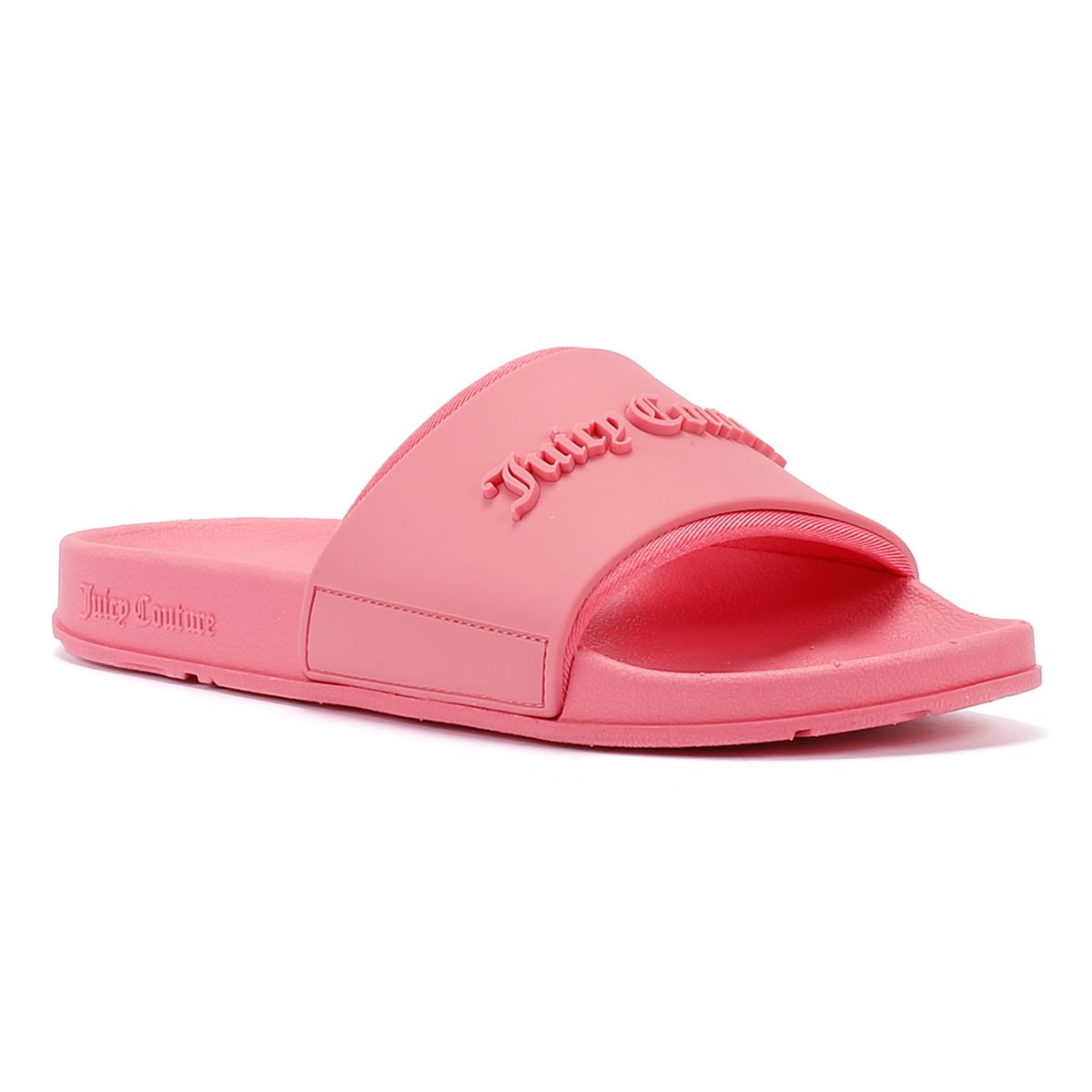 Juicy Couture Breanna Embossed Damen Pink Lemonade Slides