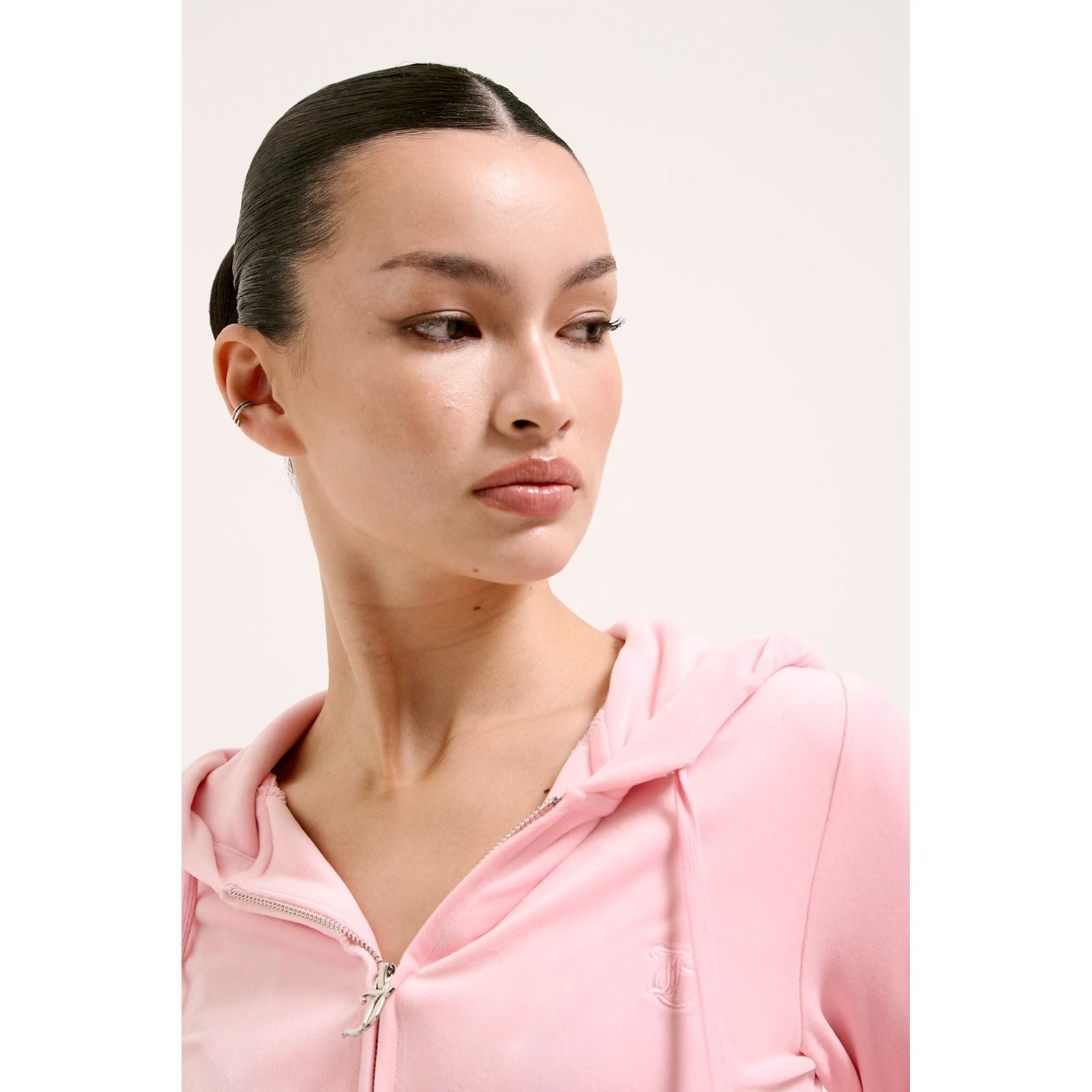 Juicy Couture Robertson Classic Jacket Polyester Damen Pink Kapuzenpullover