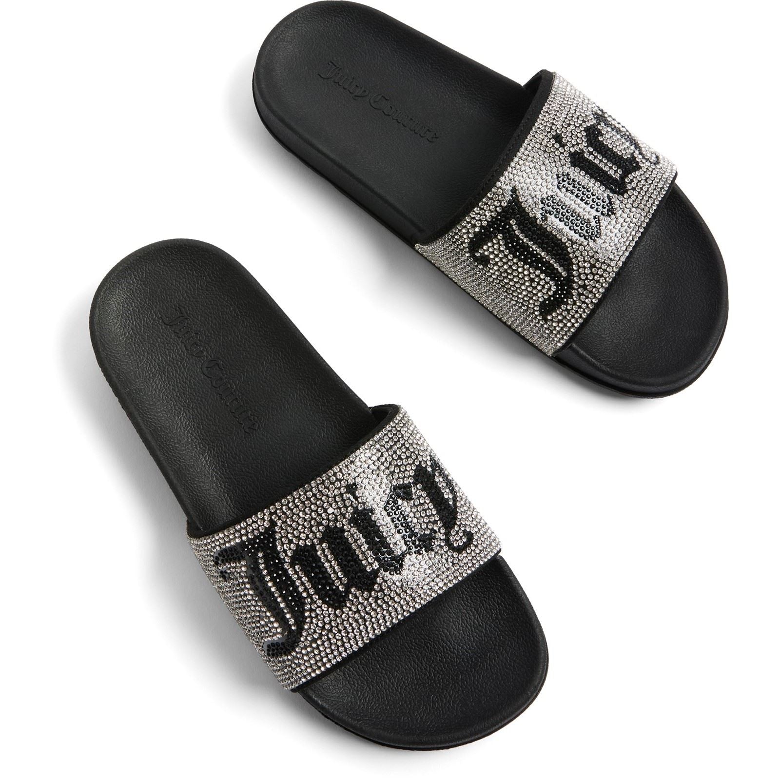 Juicy Couture DONNA Damen Silber Slides