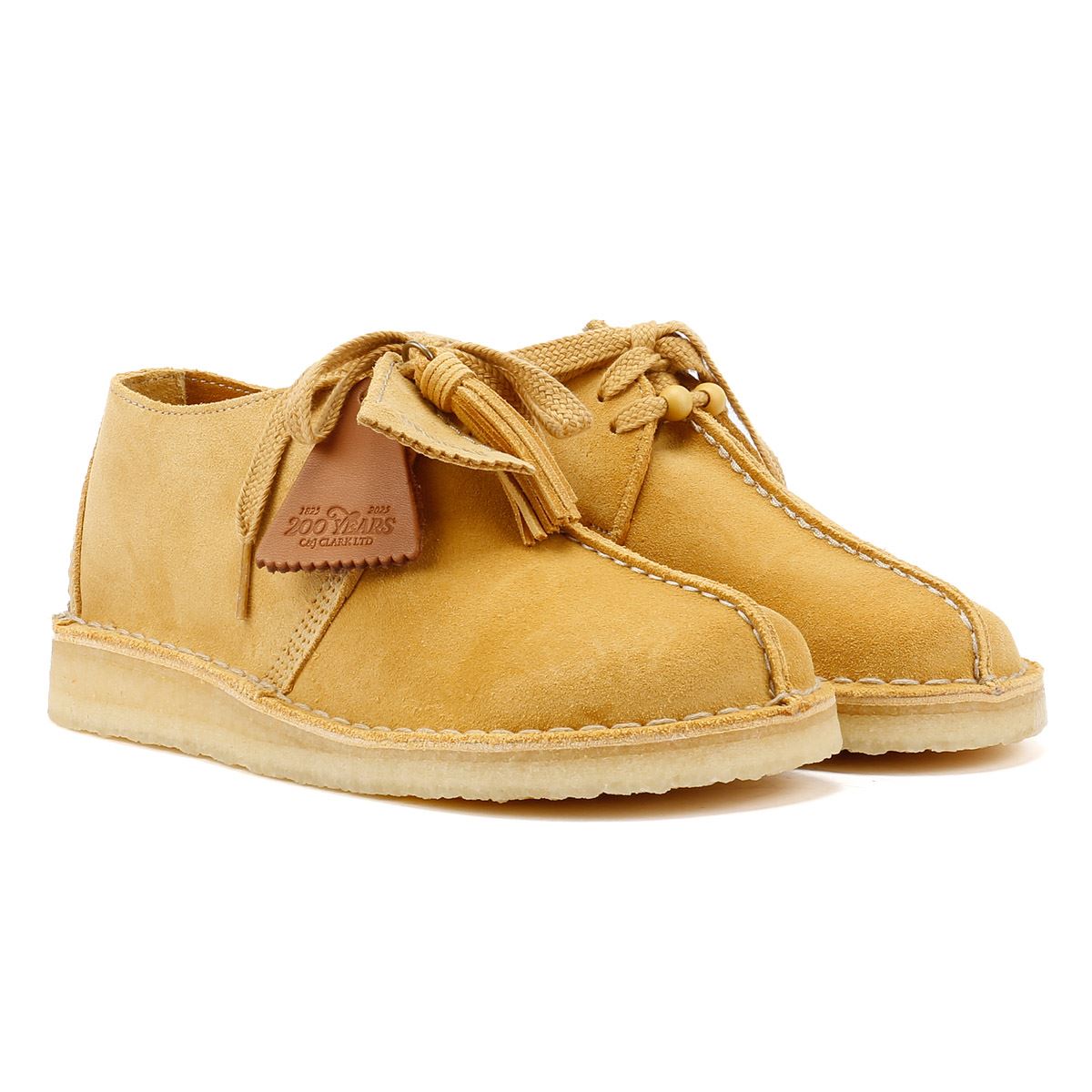 Clarks Originals Desert Trek Damen Wildlederschuhe In Braun