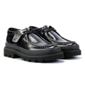 Clarks Main Badell Seam Schwarze Farbe Herren Schnürschuhe Aus Leder