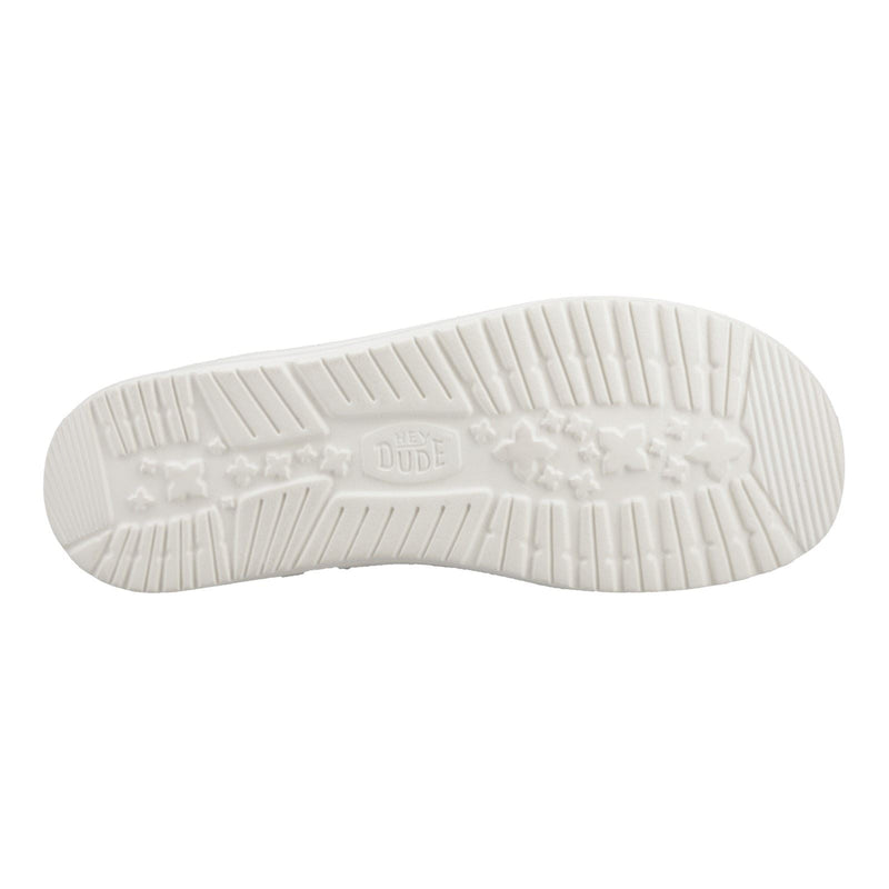 HEYDUDE Wendy Funk Surf Baja Damen Mokassins Aus Baumwollmischung In Schwarz/Mehrfarbig