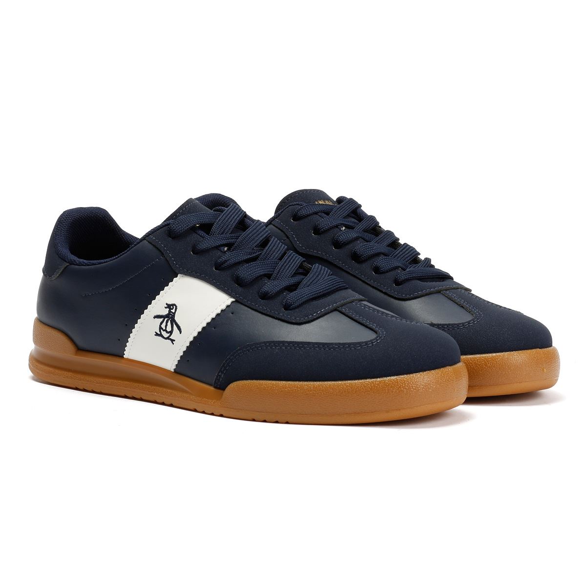 Penguin Giovanni Männerblaue Turnschuhe