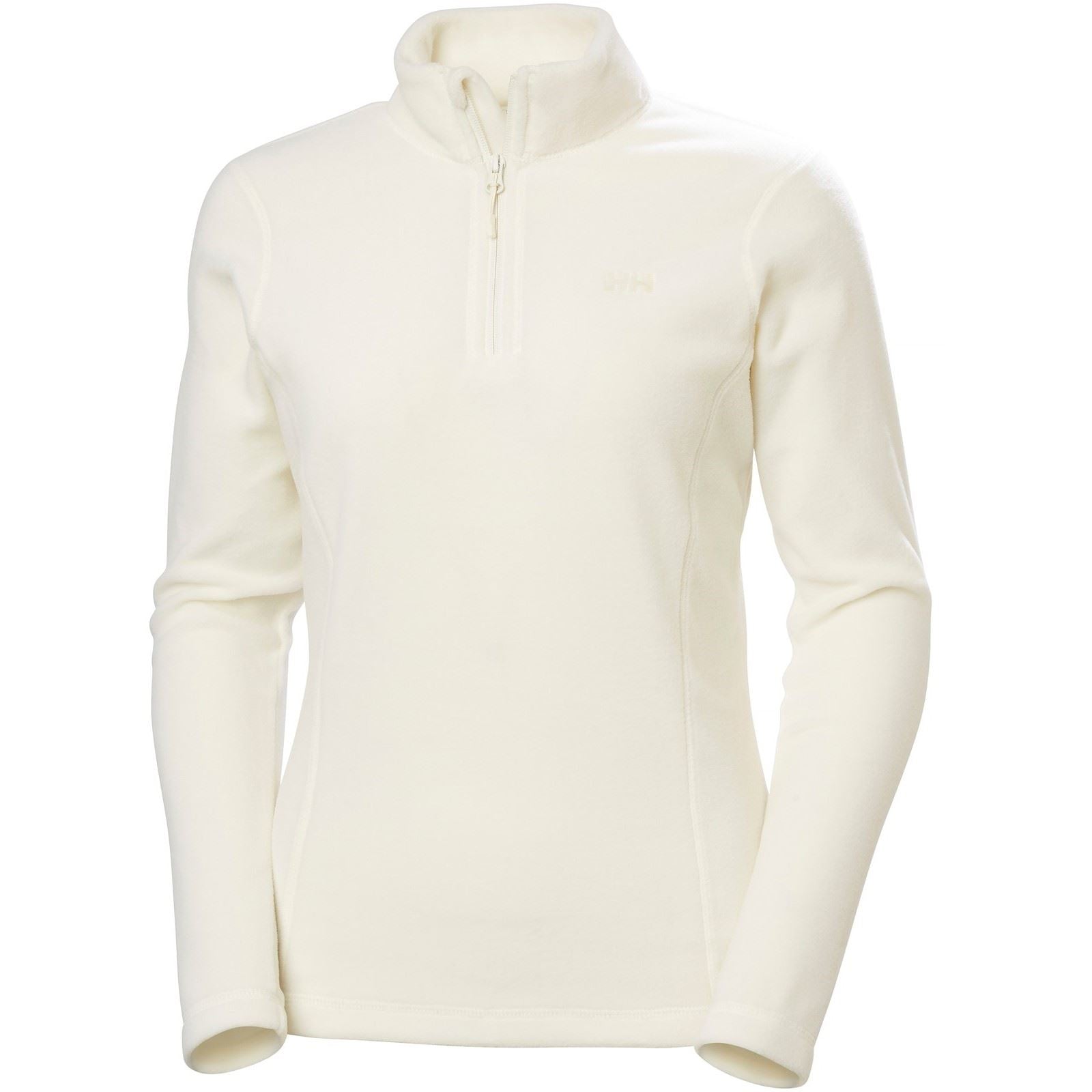 Helly Hansen Sport Daybreaker 1/2 Zip Polyester Damen Weißer Fleece Pullover
