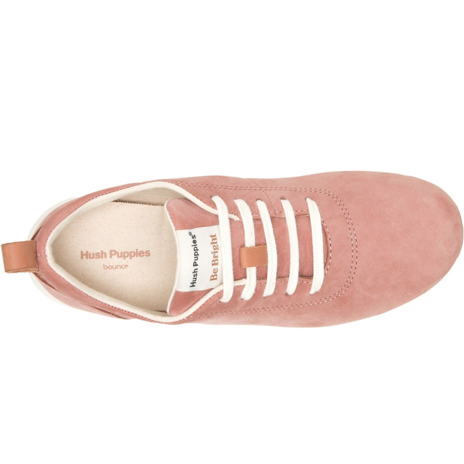 Hush Puppies Good Leder-Damensneaker In Rosé
