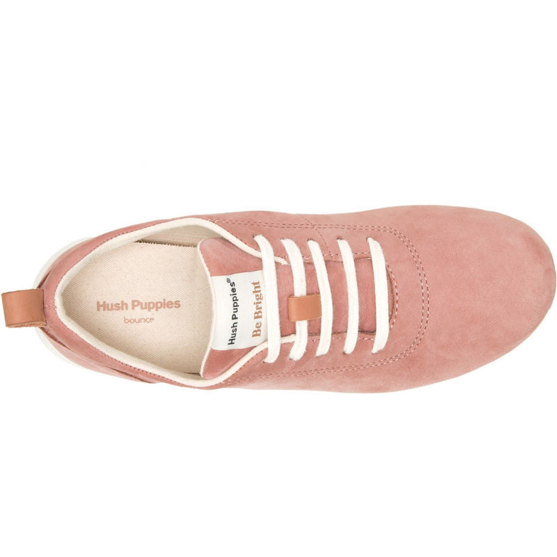 Hush Puppies Good Leder-Damensneaker In Rosé
