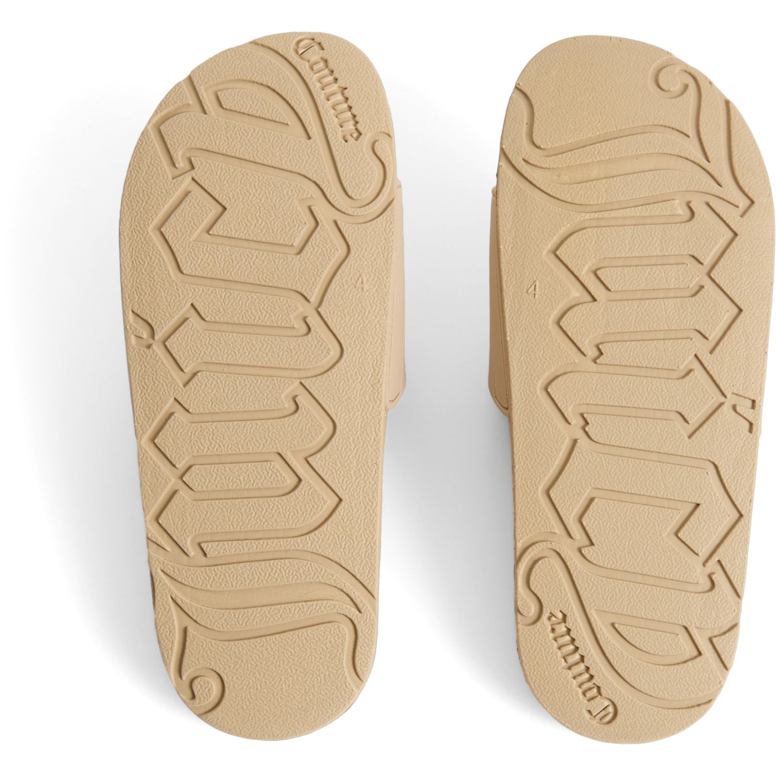Juicy Couture Embossed Pvc Damen Nomad Slides