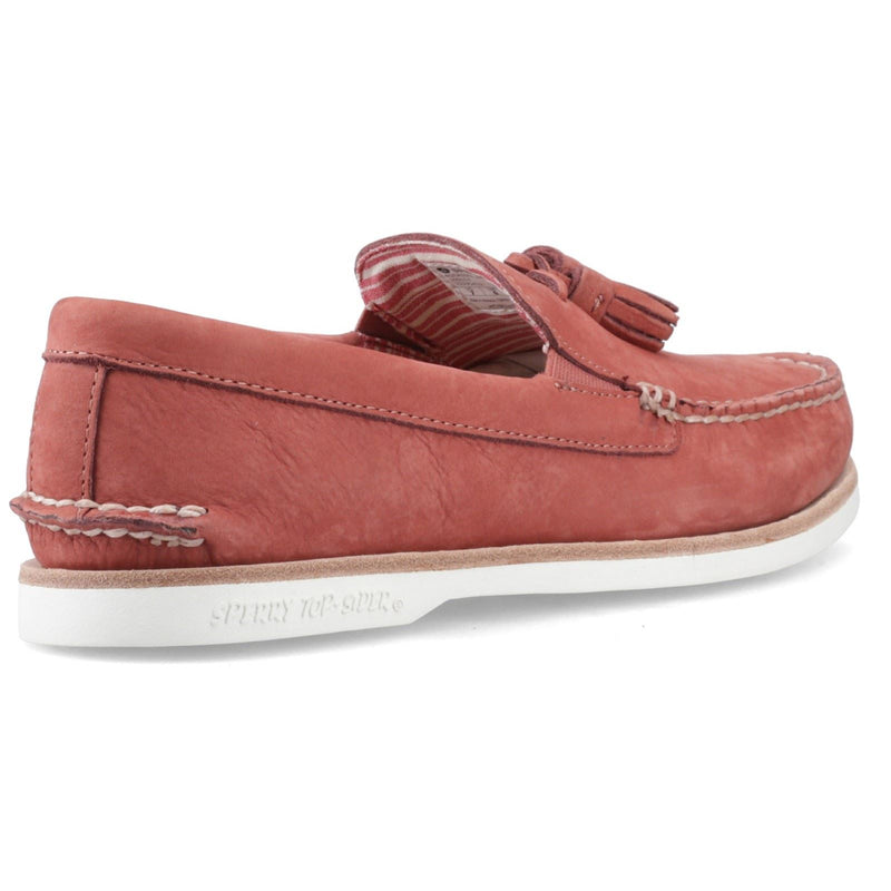 Sperry Authentic Original Herren Rote Leder Loafer