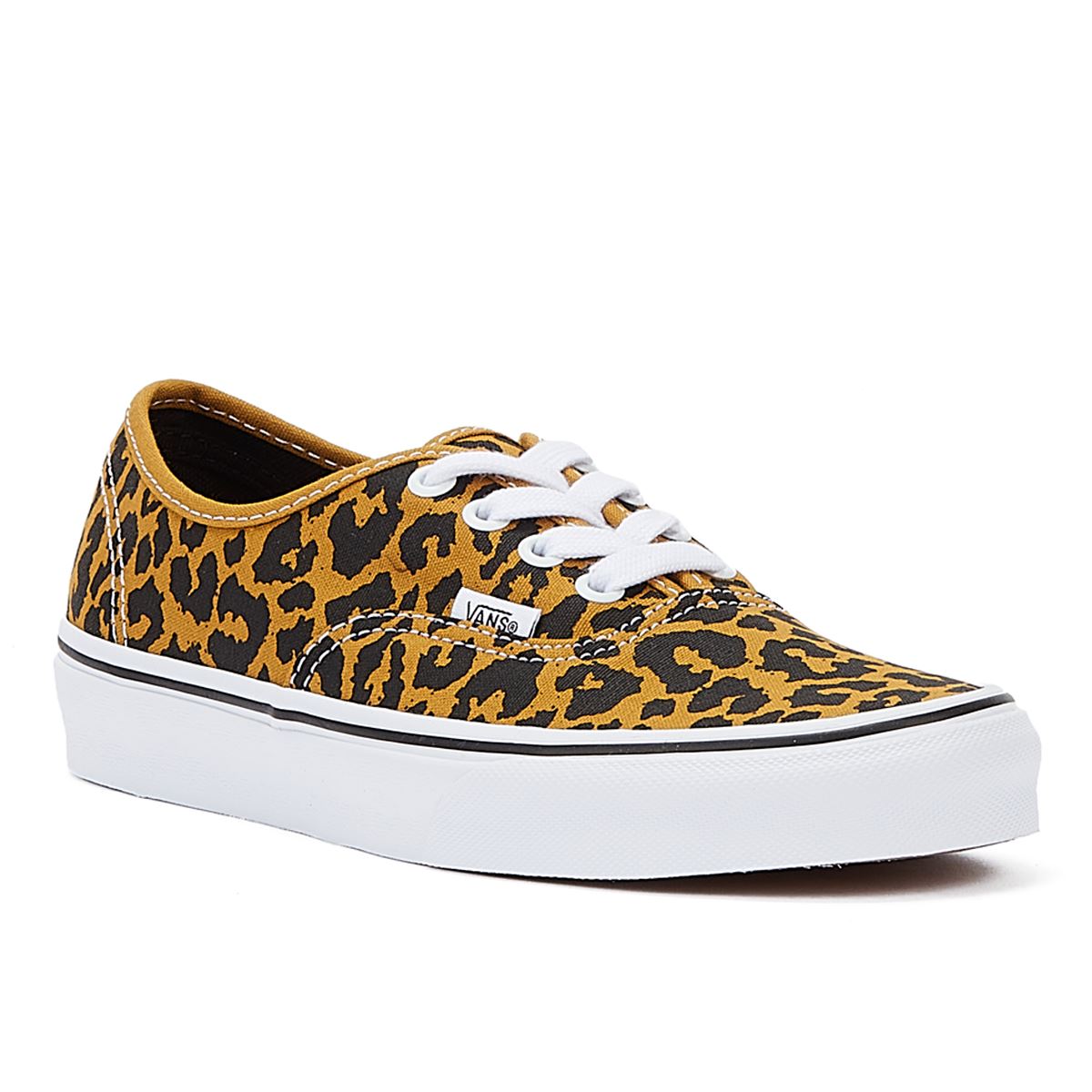 Vans Authentic Leopard Damen Braun Trainer
