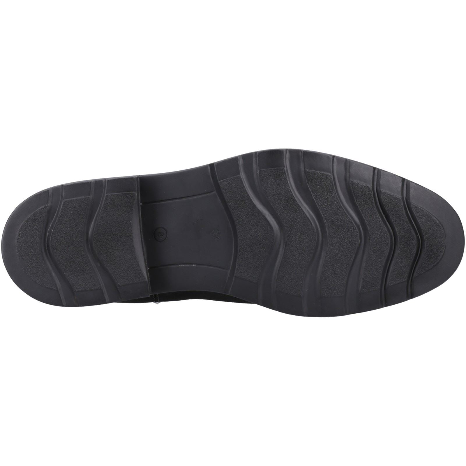 Hush Puppies Preston Chelsea Schwarze Farbe Herrenlederstiefel