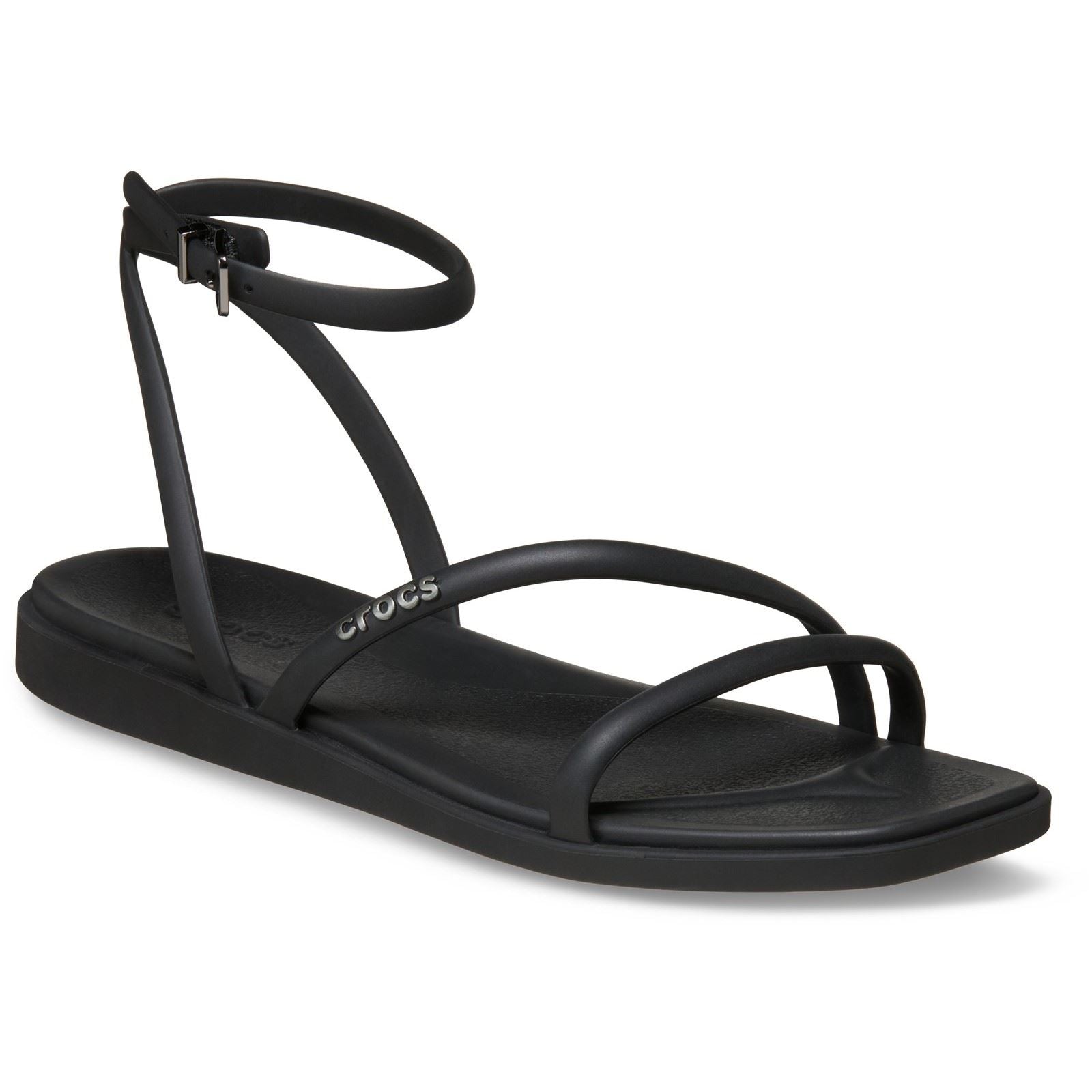 Crocs Miami Toe Loop Eva Damen Schwarze Sandalen