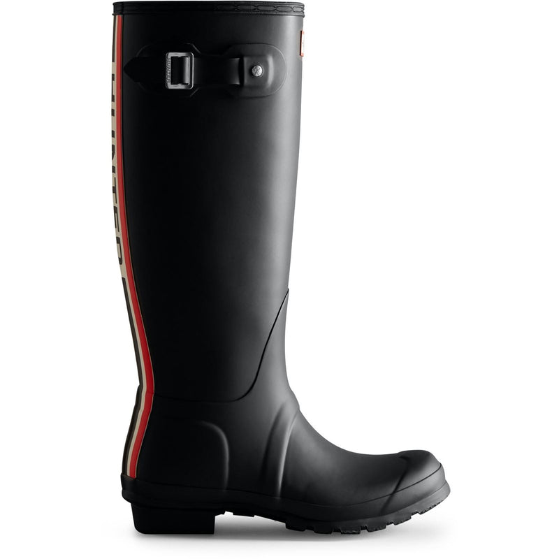 Hunter Womens Original Tall Gummistiefel Für Damen In Schwarz