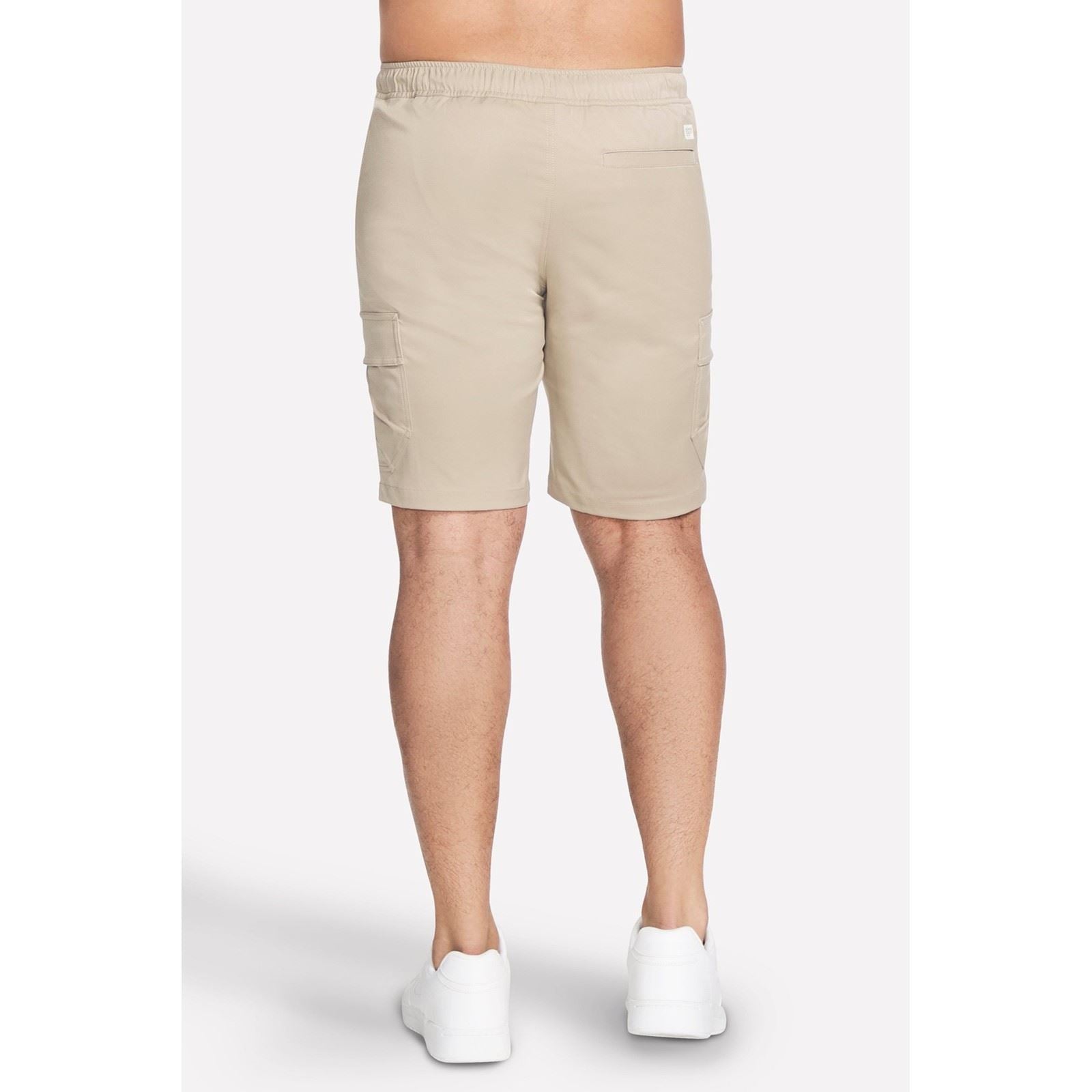 Skechers Performance Downtown Cargo 9 Inch Short Polyester Herren Natürliche Knielange Shorts