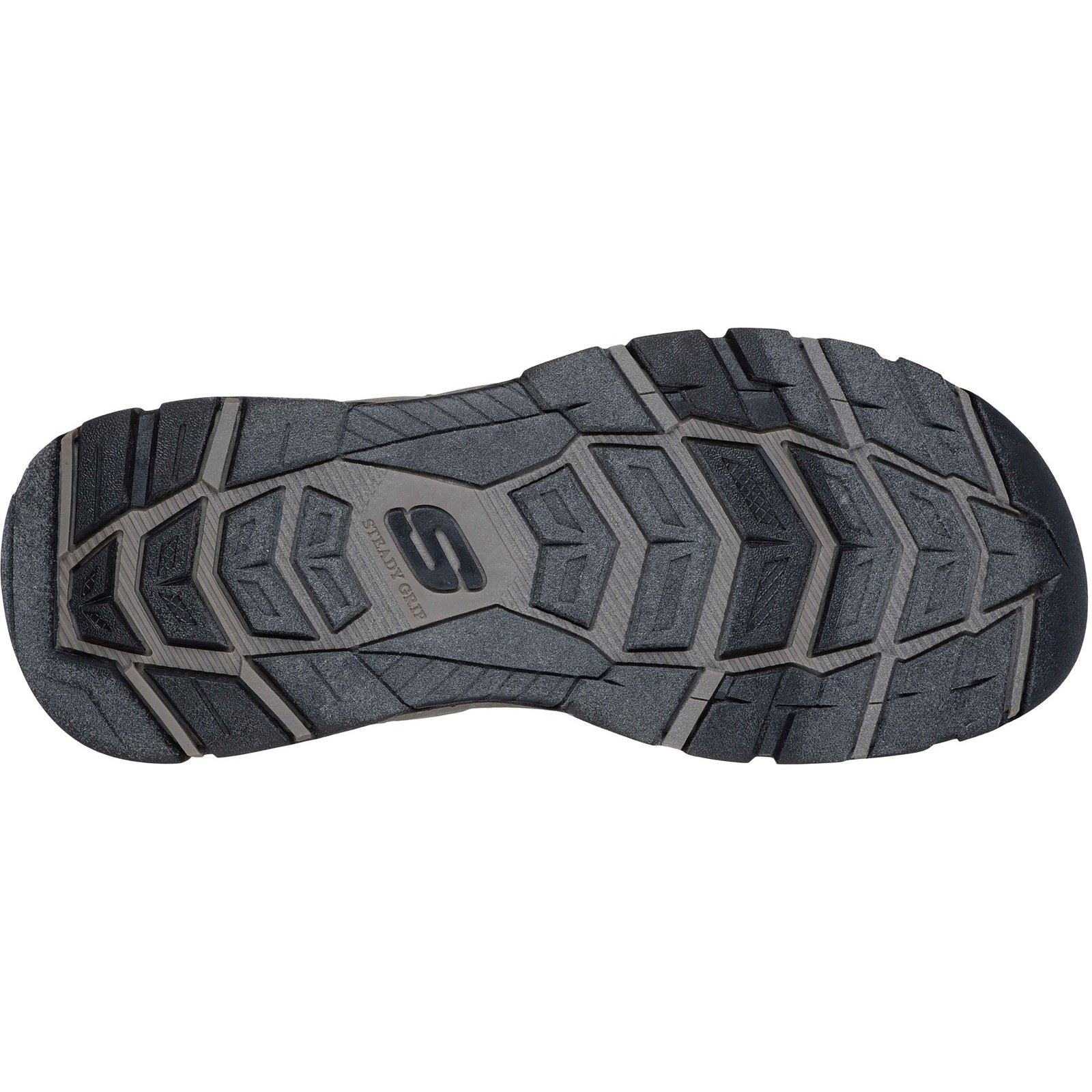 Skechers Tresmen - Reece Polyurethan Herren Schokoladensandalen