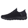 Skechers Slip-ins: Summits - High Range Synthetik Herren Sneaker In Schwarz