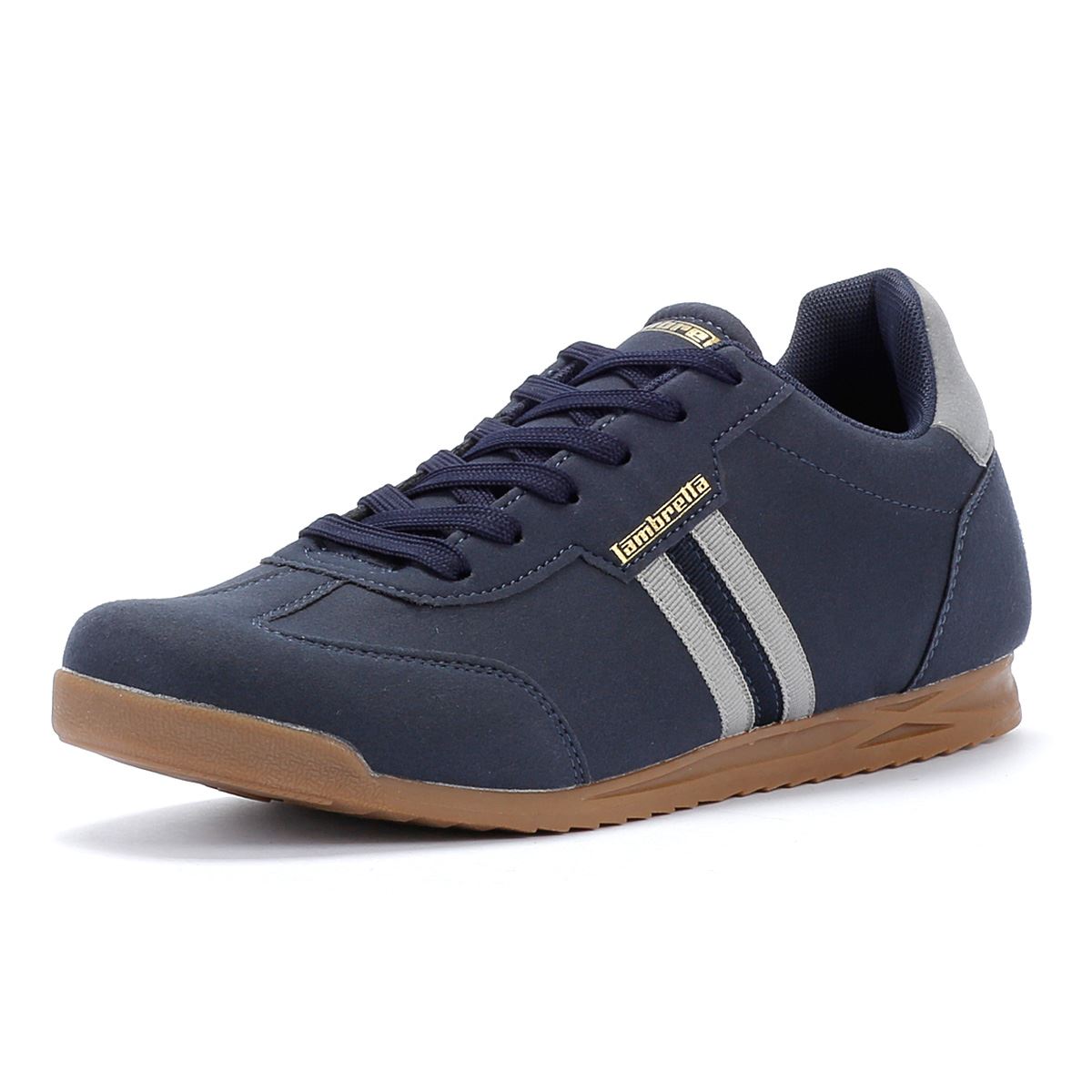 Lambretta Tackle Herren Dunkelblaue Turnschuhe