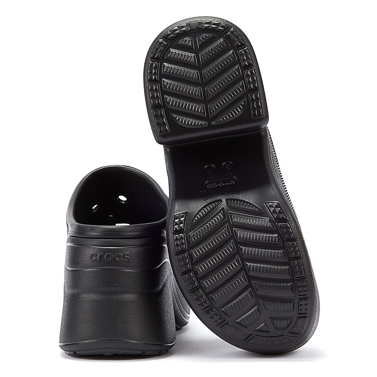 Crocs Siren Clog Damen Schwarze Sandalen