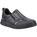 Hush Puppies Sergio Lederslipper In Schwarz Für Jungen