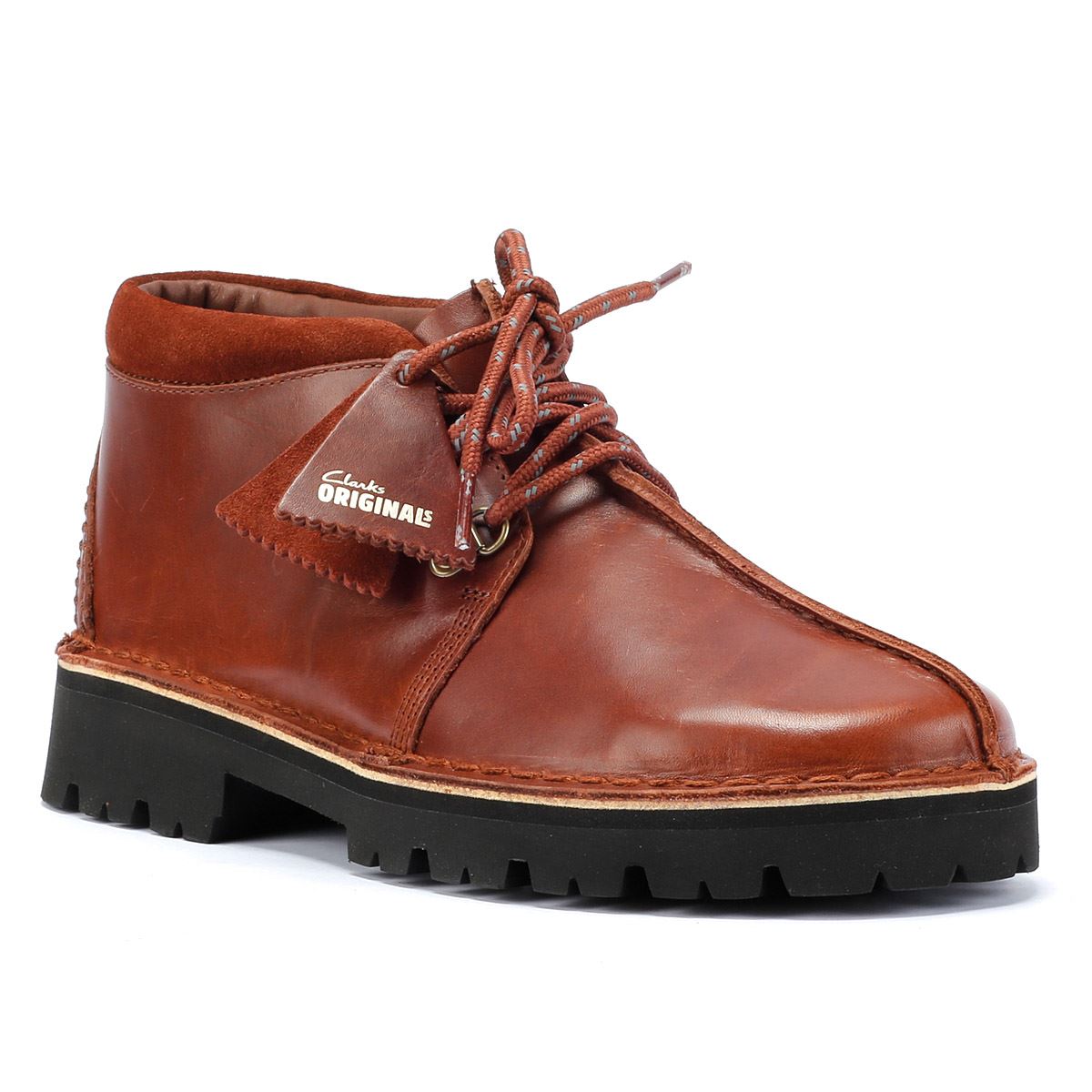 Clarks Originals Desert Trek XL Braune Herrenstiefel Aus Leder
