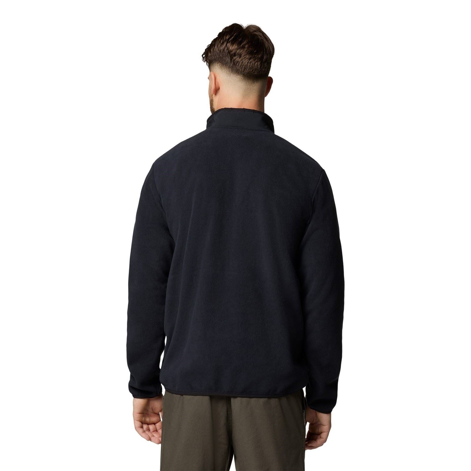 Columbia Sequoia Grove Half Zip Fleece Polyester Herren Schwarze Zip-Kragen-Pullover