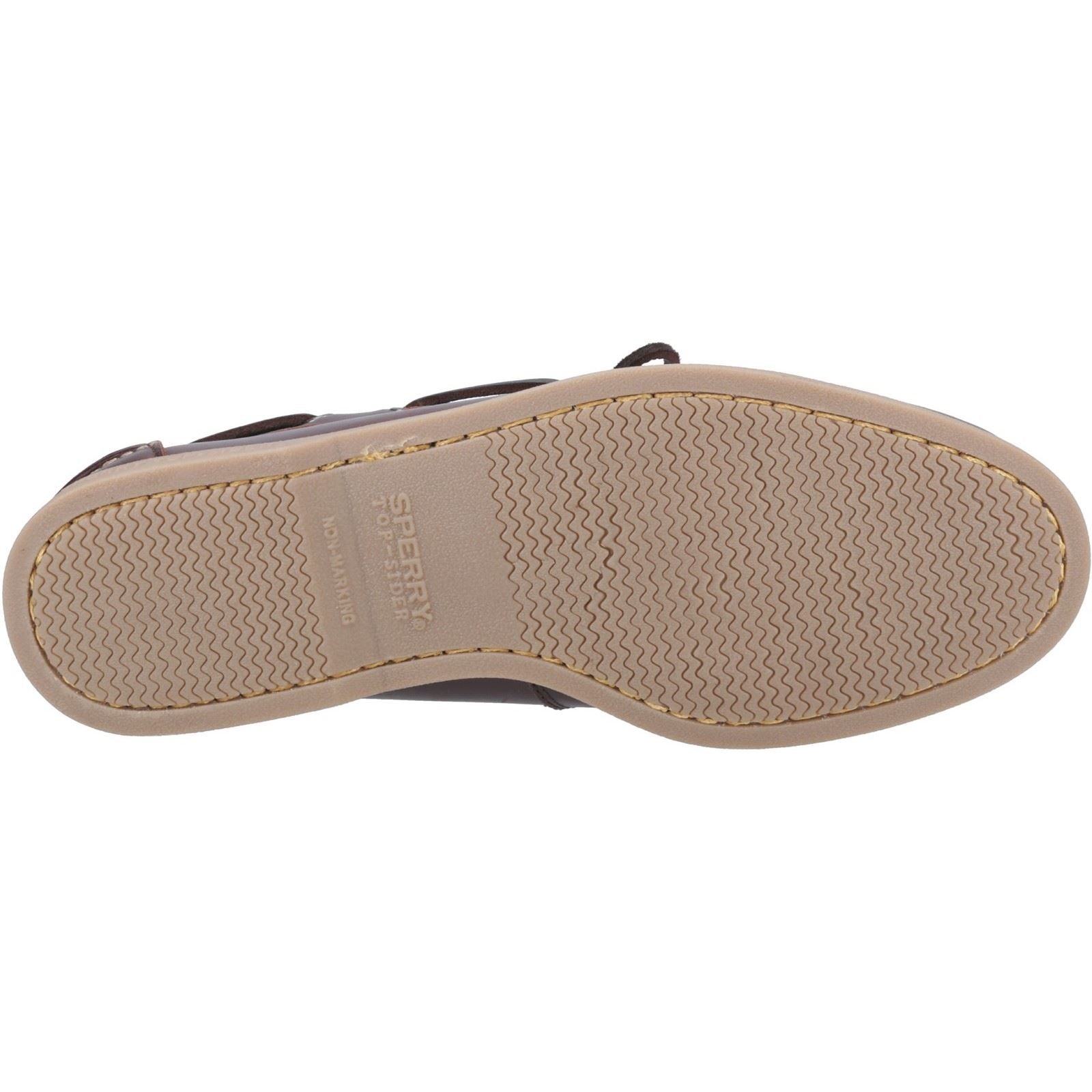 Sperry Tacoma Herren Bootsschuhe Aus Braunem Leder