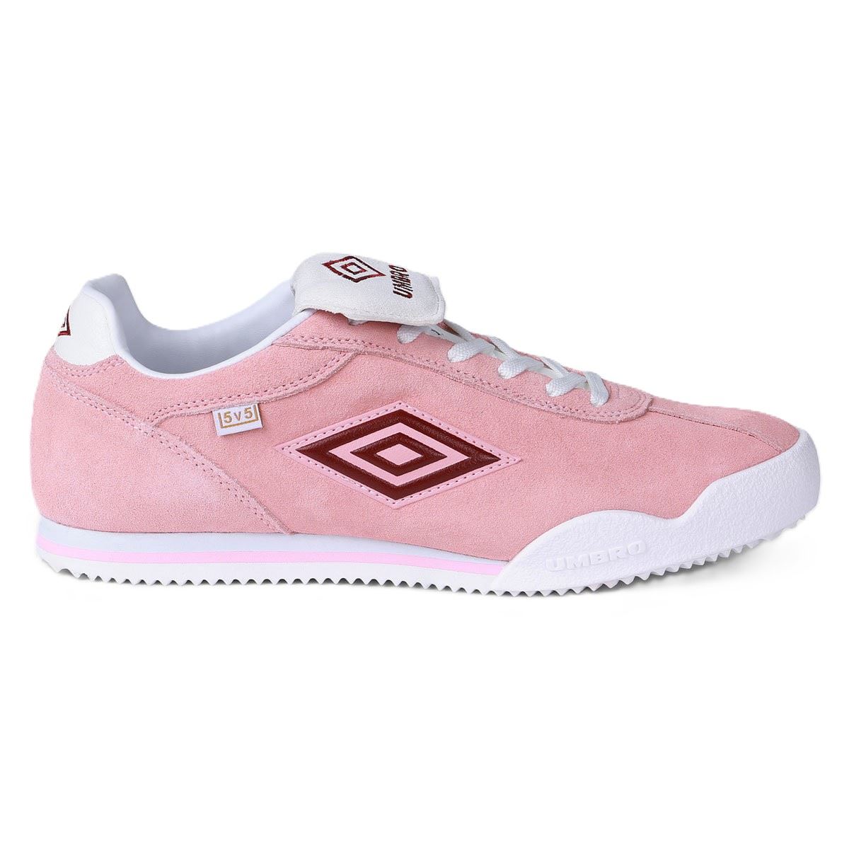 Umbro 5V5 Wildleder-Pinke Sneaker