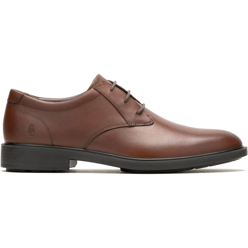 Hush Puppies Banker Herren Schnürschuhe Aus Braunem Leder