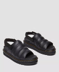 Dr. Martens Kole Leder Schwarze Sandalen