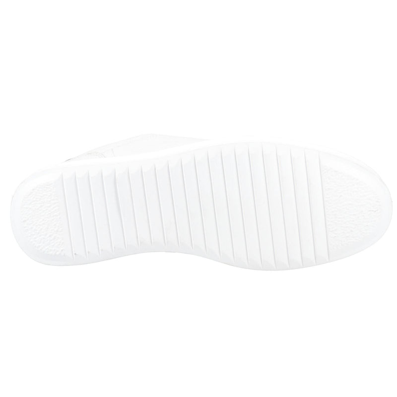 Hush Puppies Madden Leder Herren Weiße Sneakers