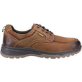 Hush Puppies Percy Leder Herren Tan Schnürschuhe
