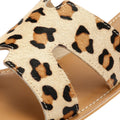 Tower London Cut Out Damen Pantoletten Aus Leder In Beige