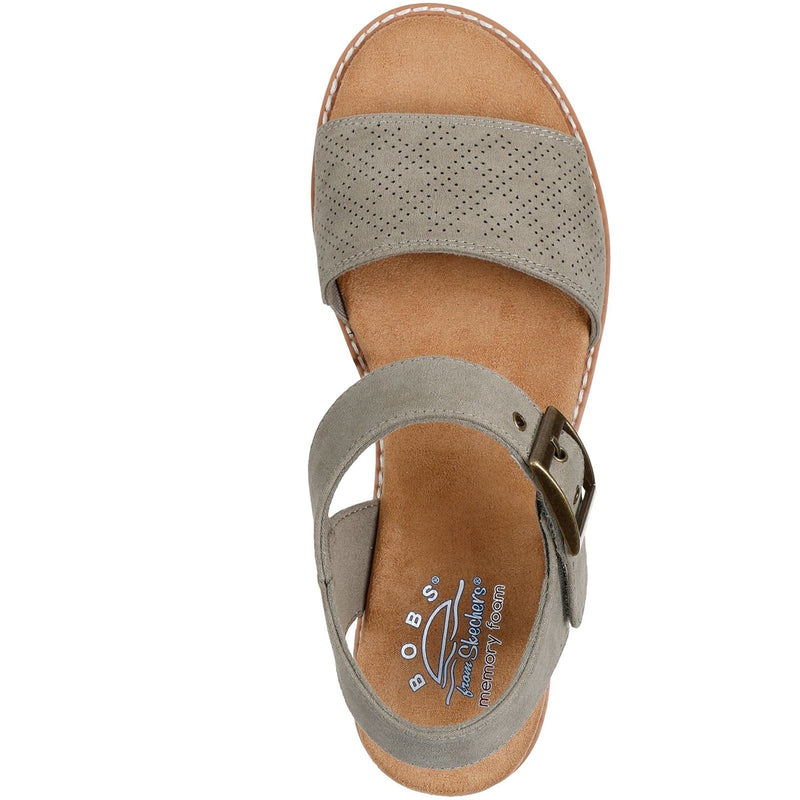 Skechers Desert Kiss Serendipitous Damen Sandalen Aus Polyestermaterial In Olivgrün