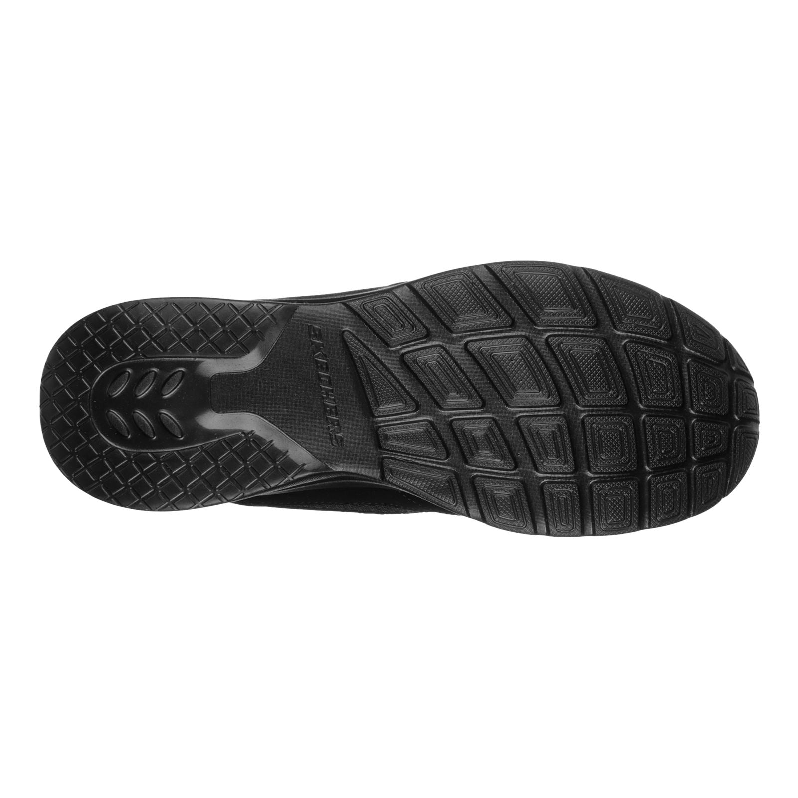 Skechers Dynamight 2.0 Netz Herren Schwarze Turnschuhe
