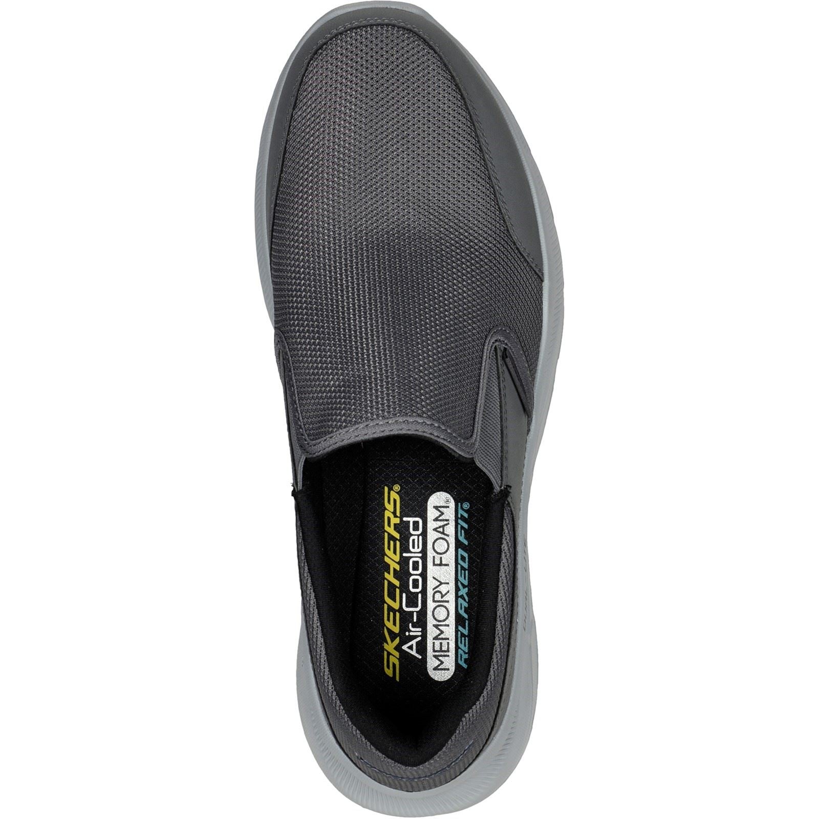 Skechers Equalizer 5.0 Persistable Textile Herren-Sneaker In Anthrazit
