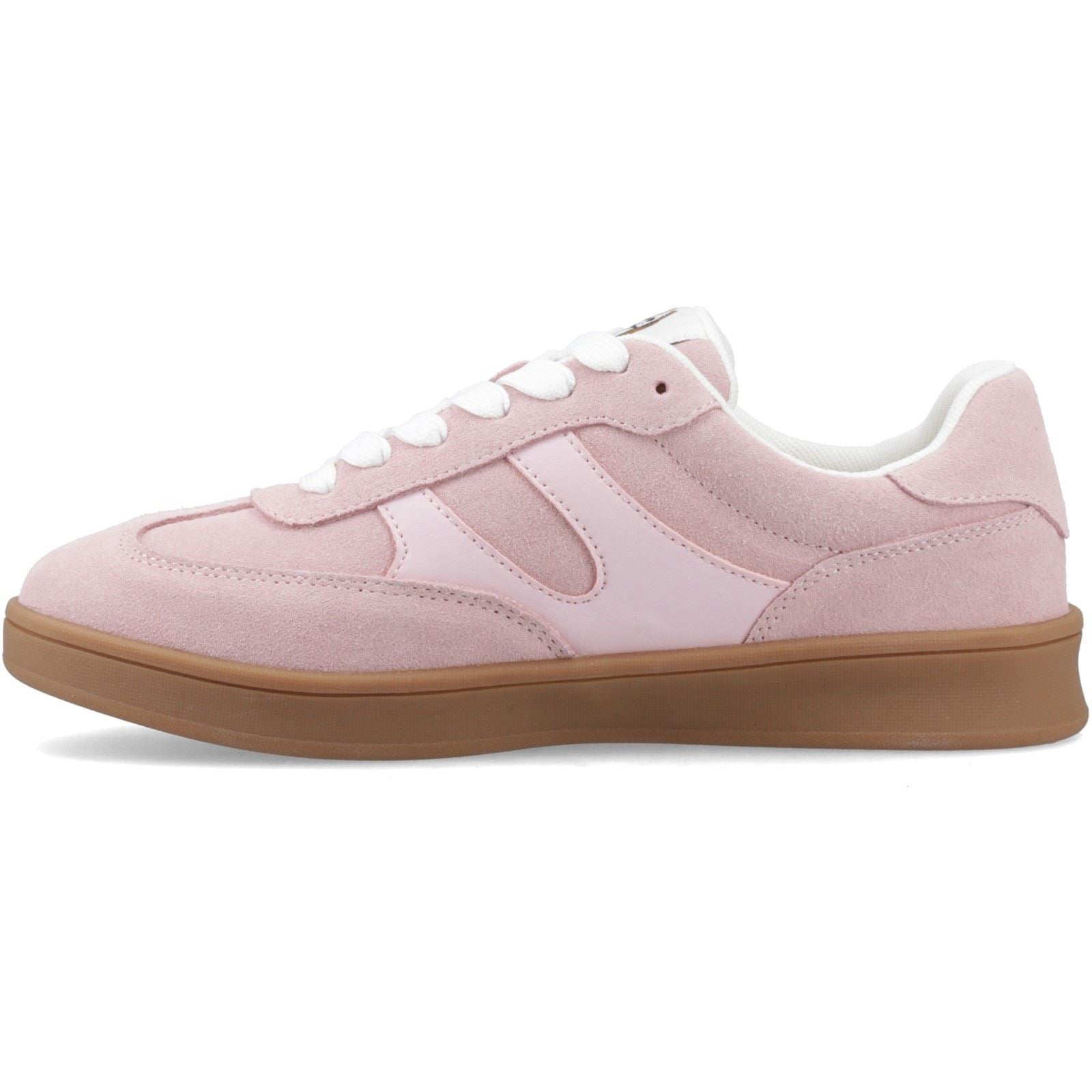 Hush Puppies Maura Wildleder Damen Pink Sneakers