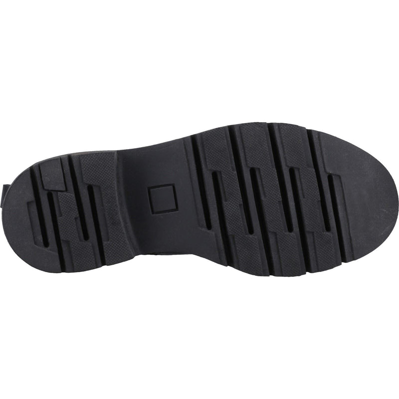 Hush Puppies Rhea Damenlederstiefel In Schwarz