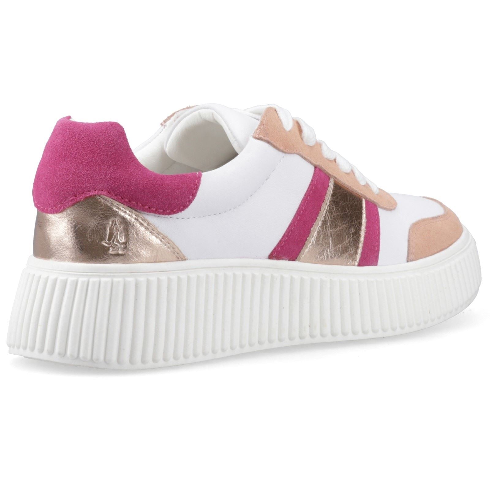 Hush Puppies Holly Wildleder Damen Rose Sneaker