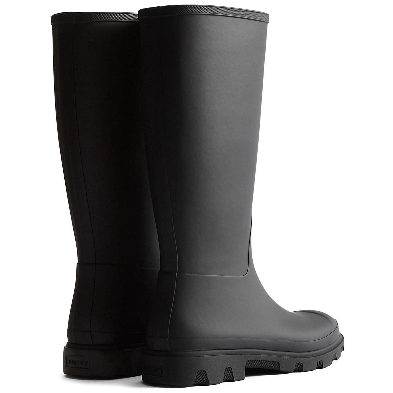 Hunter Downpour Tall Boot Damen Gummistiefel In Schwarz