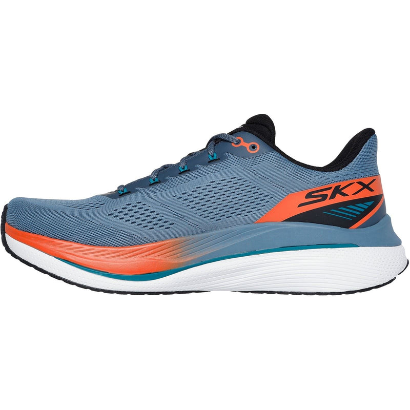 Skechers Performance Max Cushioning Propulsion Herren Textil Sneaker In Schieferfarben
