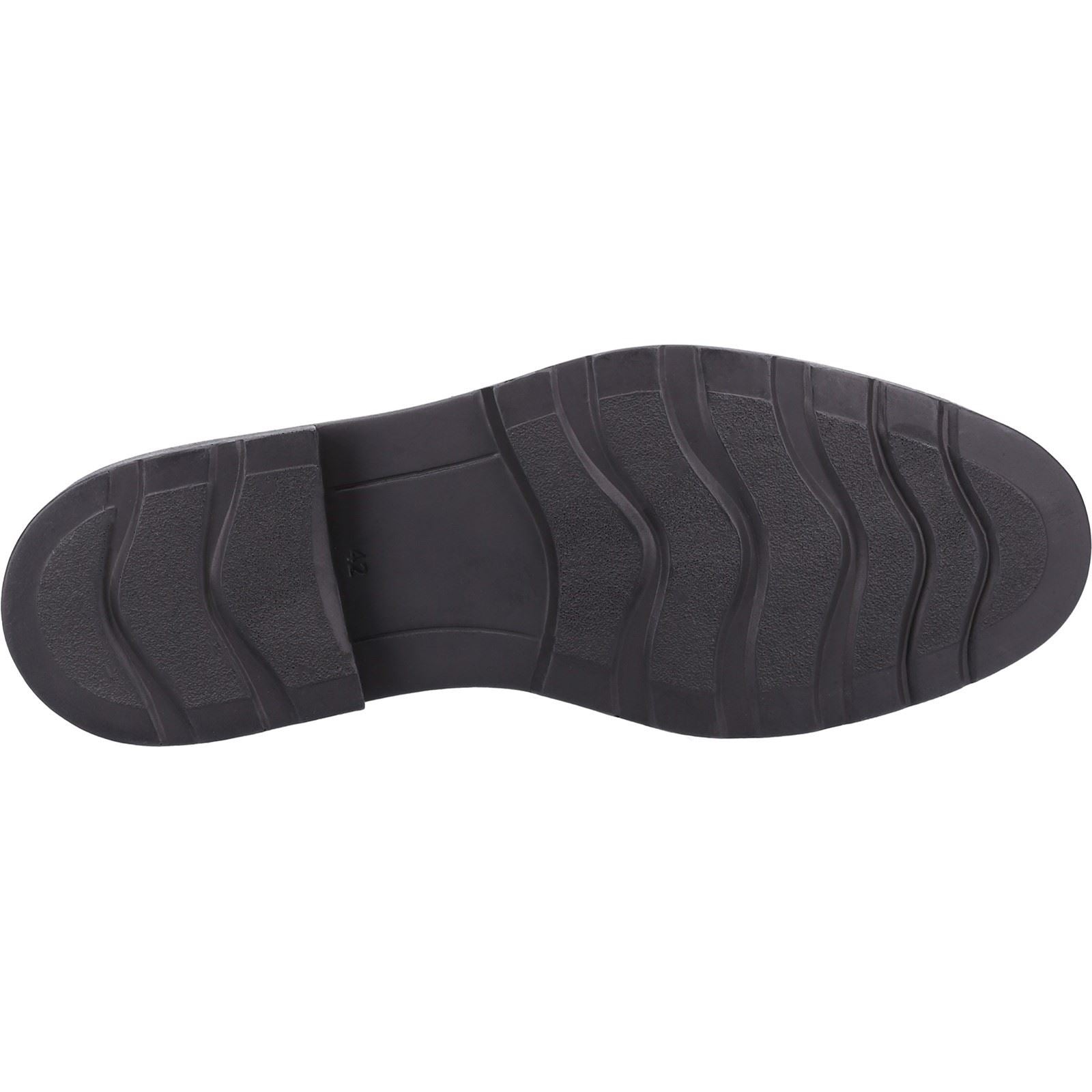 Hush Puppies Pearce Leder-Herrenschuhe In Hellbraun Mit Schnürung